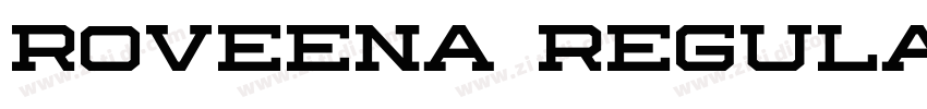 Roveena Regular字体转换